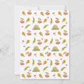 Bosbabbyshower Aquarel Kaart (Achterkant)
