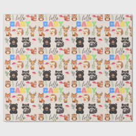 Bosbabyborrel Cadeaupapier