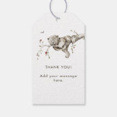 Bosbabyfeest Cadeaulabel (Achterkant)