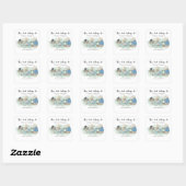 Bosbabyfeest - dit boek is van vierkante sticker (Vel)