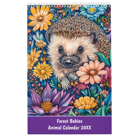 Bosbaby's – Dierenkalender 2026 Kalender (Hoes)