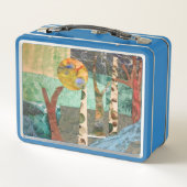 Bosbad Metaal Lunchbox (Achterkant)