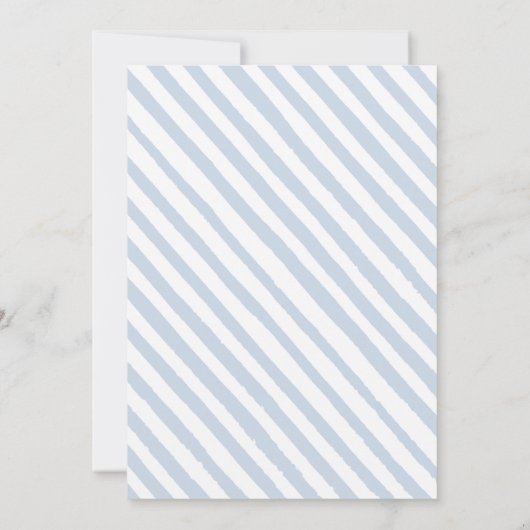 Bosbeboste dieren jongen baby shower uitnodiging (Achterkant)