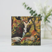 Bosbeek van August Macke Vintage Expressionisme (Staand voorkant)