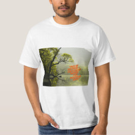 Bosbeeld aan de rivier - Schitterend waterlandscha T-shirt