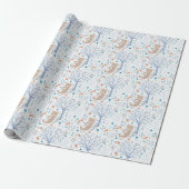 Bosbeer Cadeaupapier (Uitgerold)