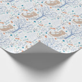 Bosbeer Cadeaupapier (Hoek)