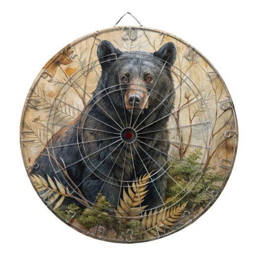 Bosbeer Dartbord (Voorkant)
