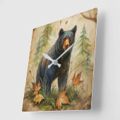 Bosbeer Wandklok (Hoek)