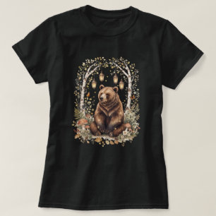 Bosbeerlantaarn Bos Kunst T-shirt