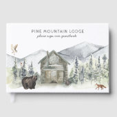 bosberg | Cabin Lodge Guest Book Gastenboek (Voorkant)