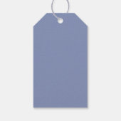 Bosbes Baby Shower Bedank Je Favor Cadeaulabel (Achterkant)