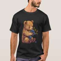 Bosbes Beer Wildernis Bes Fruit Kunstwerk Cute B