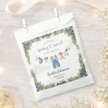 Bosbes Bes Zoete Waslijn Baby Shower