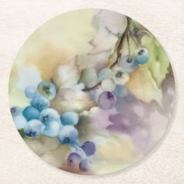 Bosbes Botanische Onderzetter | Geschenk voor Frui
