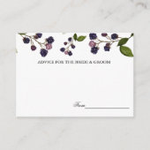 bosbes | Bruiloft advies Kaarten (Voorkant)