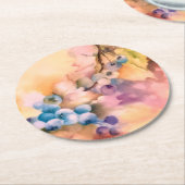 Bosbes Clusters Onderzetter - Bloemenvieringen (Gebogen)