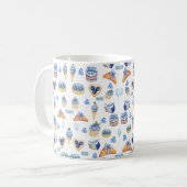 Bosbes dessertliefhebbers koffiemok (Voorkant links)
