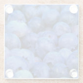 bosbes glazen onderzetter (Achterkant)