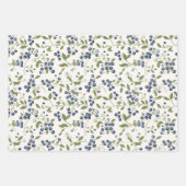 bosbes inpakpapier vel (Voorkant 2)