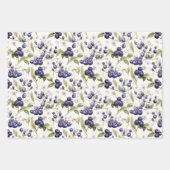 bosbes inpakpapier vel (Voorkant)