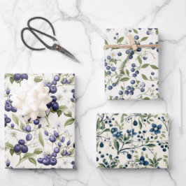 bosbes inpakpapier vel