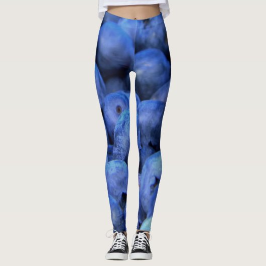bosbes leggings (Voorkant)