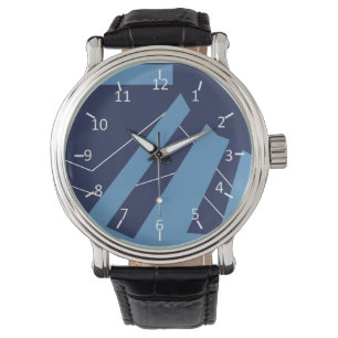 Bosbes met een spoor van Marshmallow Horloge