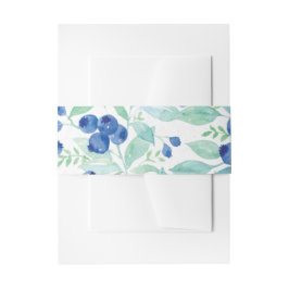 Bosbes Midsummer Landelijke Bruiloft Uitnodigingen Wikkel