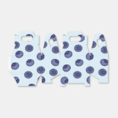 Bosbes natuurlijk. Rijpe smakelijke bosbessen op b Bedankdoosjes (Uitgevouwen)