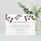 Bosbes | OMHEINING FEESTZAAL TROUWERIJ Informatiekaartje (Staand voorkant)