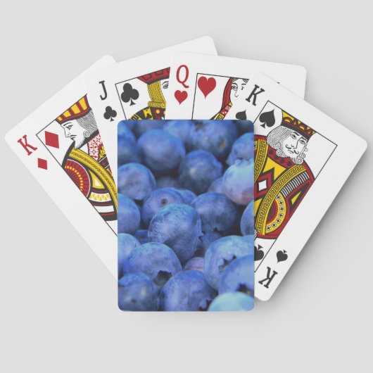 bosbes pokerkaarten (Achterkant)