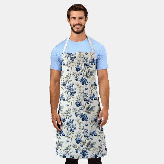  bosbes schort (Gedragen)