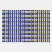 Bosbes Scone Argyle Inpakpapier Set Vel (Voorkant 2)
