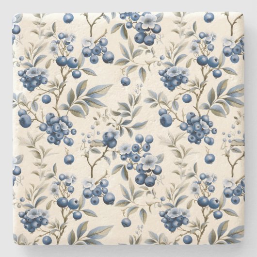  bosbes stenen onderzetter (Voorkant)