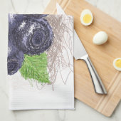 bosbes theedoek (Quarter Fold)