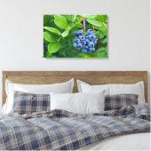 bosbes tros op struik canvas afdruk (Insitu (Slaapkamer))