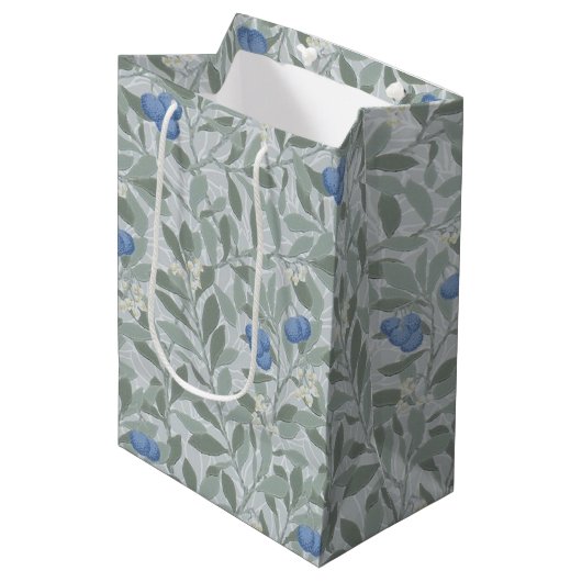 Bosbesboom, William Morris Medium Cadeauzakje (Voorkant Gekanteld)