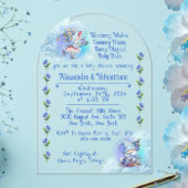 Bosbeskabouter Baby Shower Acryl Uitnodiging