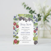 Bosbessen Bosbessen Fruit Baby Meisje Jongen douch (Staand voorkant)