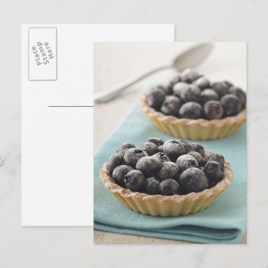 bosbessen briefkaart (Voorkant / Achterkant)