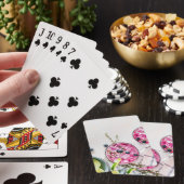 bosbessen drinken pokerkaarten (Insitu)
