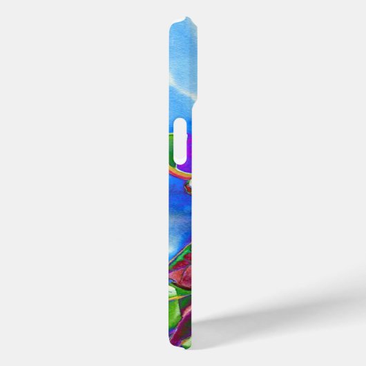 Bosbessen elegante waterverf schilderij Case-Mate iPhone case (Achterkant / Rechts)