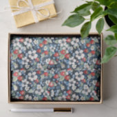 Bosbessen en aardbeien Bloemen Tissuepapier (Geschenk)