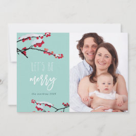 bosbessen feestdagenkaart