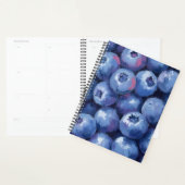 Bosbessen | Fruit Aquarel Geschilderd Planner (Display)