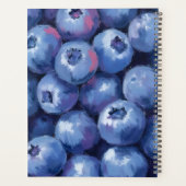 Bosbessen | Fruit Aquarel Geschilderd Planner (Achterkant)