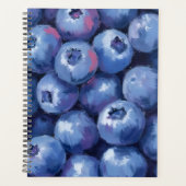 Bosbessen | Fruit Aquarel Geschilderd Planner (Voorkant)