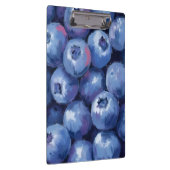 Bosbessen | Fruit Waterverf Geschilderd Klembord (Rechts)
