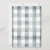 Bosbessen & Hedgehog Berry Eerste 1e Verjaardag Kaart (Achterkant)